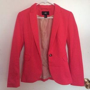 Hot pink blazer