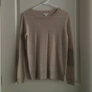 J Crew merino wool sweater with elbow patches