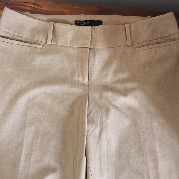 The Limited Drew Fit tan work pants: size 12
