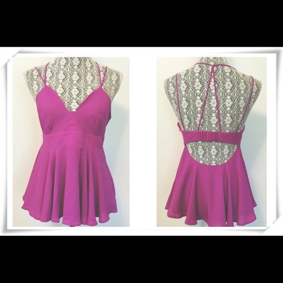 BUNDLED❗️Express strappy back halter cami
