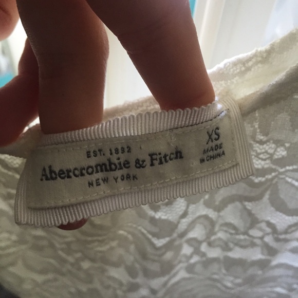 White abercrombie dress - Picture 3 of 3