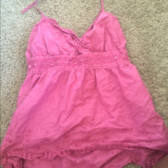 Pink Old Navy tank top