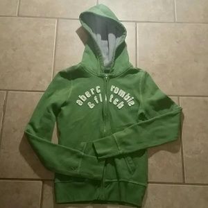 Abercrombie Green Youth Jacket