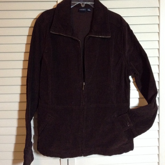 Brown corduroy jacket