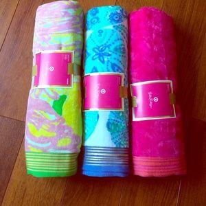 Set of 2 Lilly for Target Beach Towels