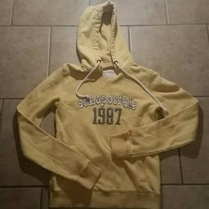Aeropostale yello hoodie