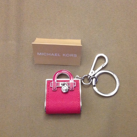 michael kors bag keychain