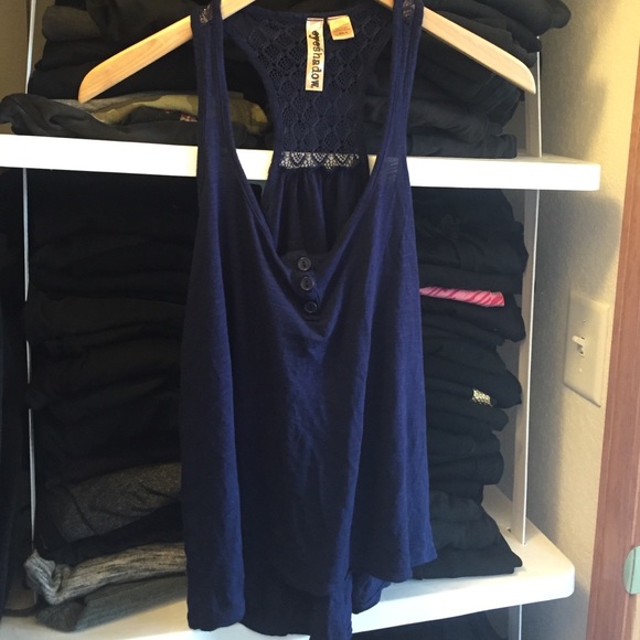Navy high low top - Picture 1 of 2
