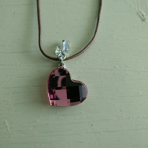 Swarovski heart necklace