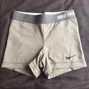 Grey Nike Pros XS