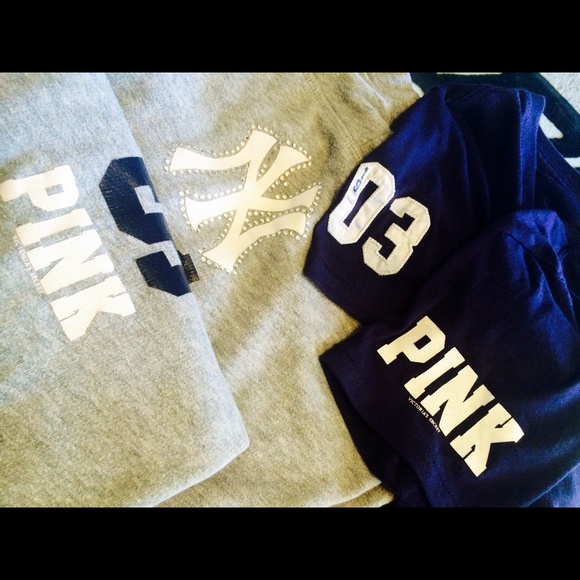 ⚾️Sold ‼️ PINK NY Yankees Bundle💕 - Picture 2 of 4