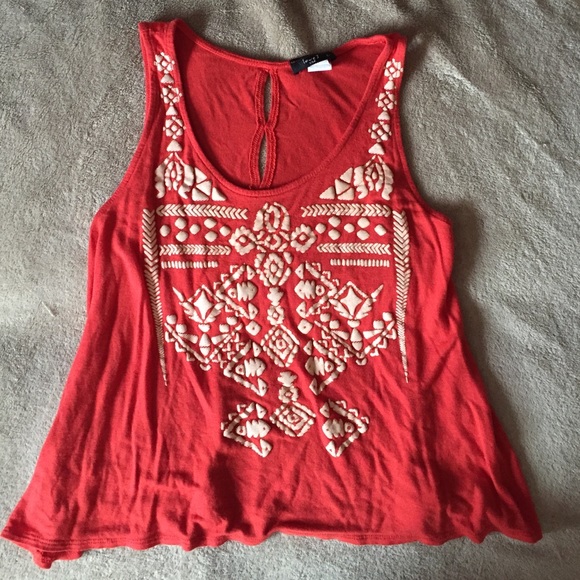 Boho tank (open back)