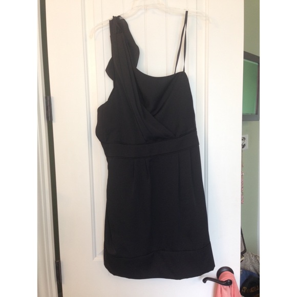 NWT bcbgeneration one shoulder dress 12 BCBG