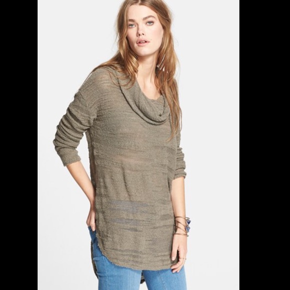 Free People Tops - 🌿1DAY SALE🌿Free People cowl neck pullover