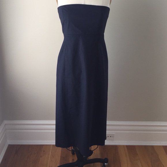 Lauren Ralph Lauren navy cotton dress