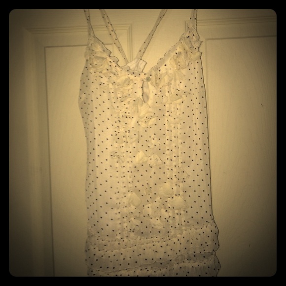 Abercrombie & Fitch cute shirt; cross cross back