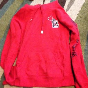 Cardinals hoodie.
