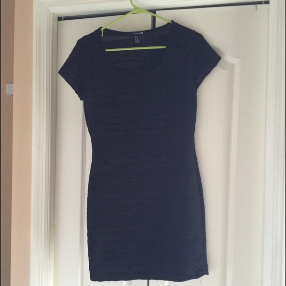 Forever 21 Black Fitted Dress