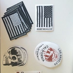 brandy Melville stickers!!!!