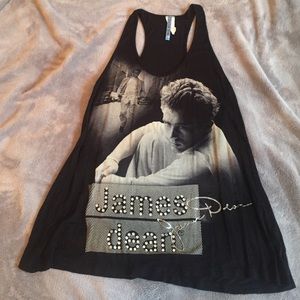 James Dean Tank Top and White Tribal Shirt