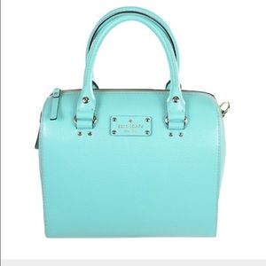 Kate Spade Mint Blue Messenger Bag