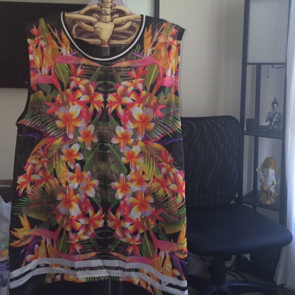 Floral jersey from Asos Sz 8