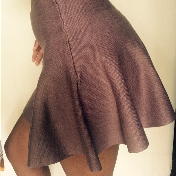 Rayon and Polyester Skater Skirt. Soft and flirty