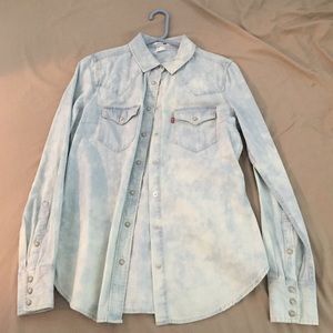 Levi Acid Wash Button Up