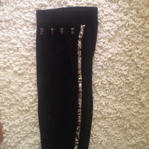 PINK VS SEQUIN LEGGINGS