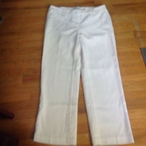 White charter club dress pant trousers