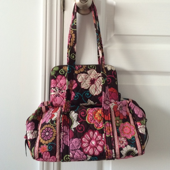 Vera Bradley handbag, wallet and checkbook cover
