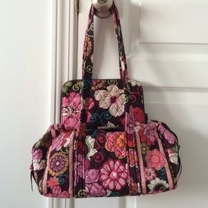 Vera Bradley handbag, wallet and checkbook cover