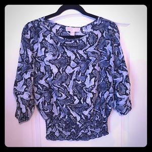 Michael Kors Blue/Navy top