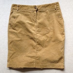 Corduroy skirt