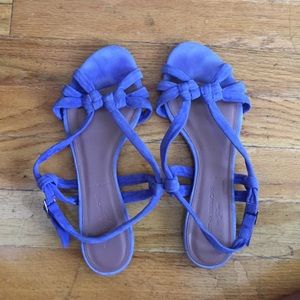 Tabitha Simmons for JCrew Maggie Mott suede sandal