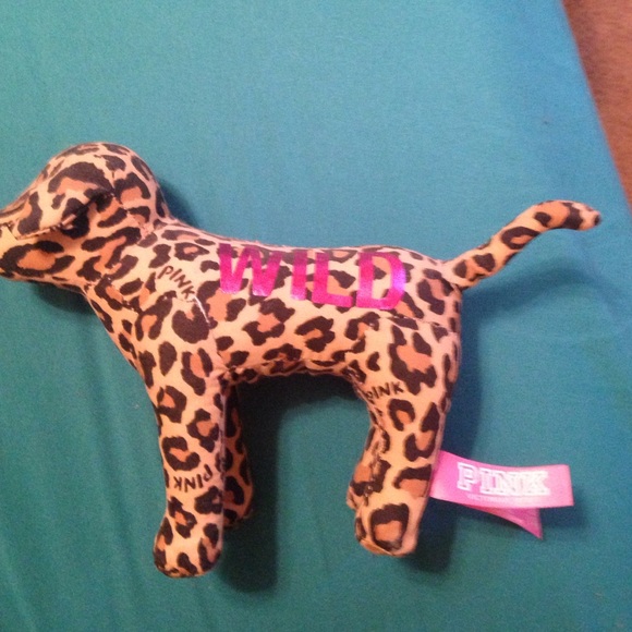 Pink mini dog.