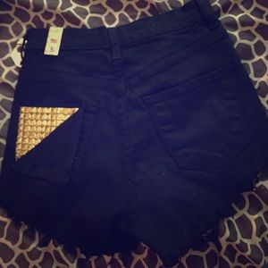 High waist shorts