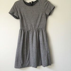 Cute grey skater dress