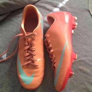 Atomic Pink Nike Mercurial Soccer Cleats