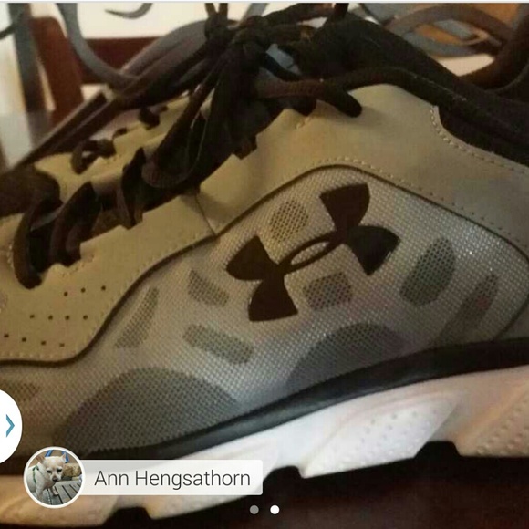 Under Armour Grey Mens Running Shoes