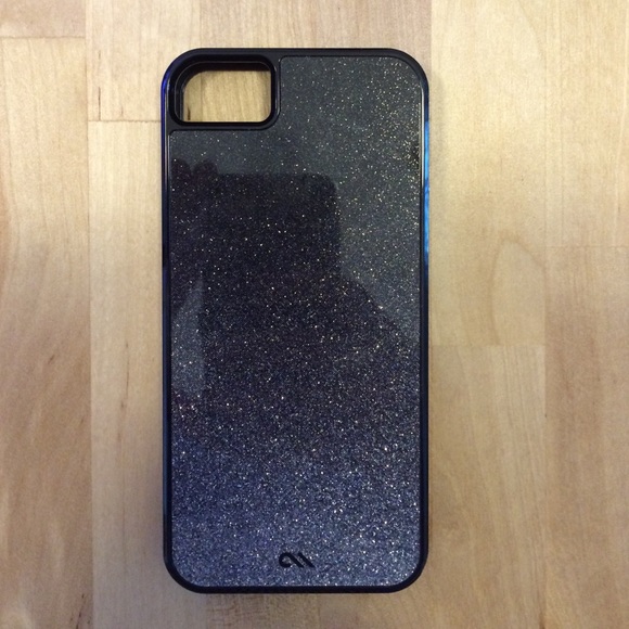 FINAL DAY! Casemate Black Glitter iPhone 5 case