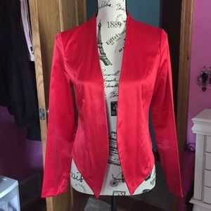 Red blazer