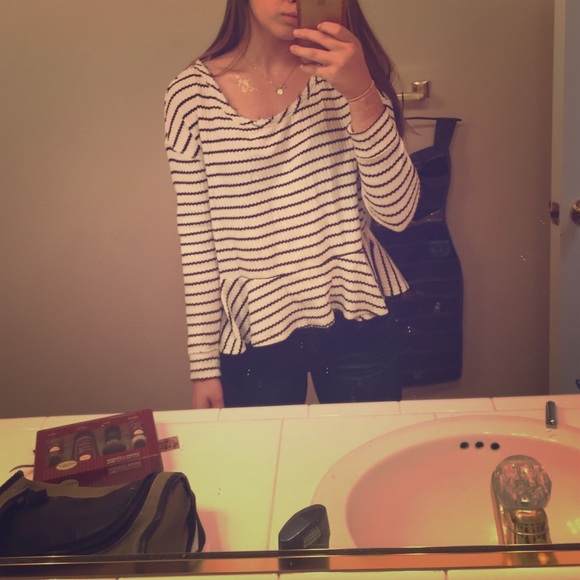 Small Striped Free People Top