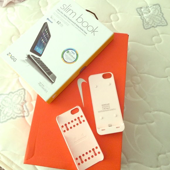 ZAGG slim book and mobile charger (together or sep