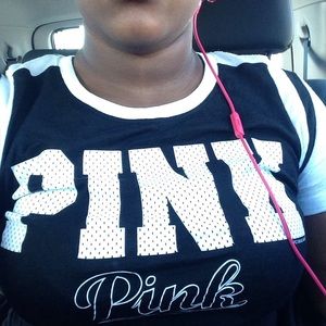 Black and white Pink shirt