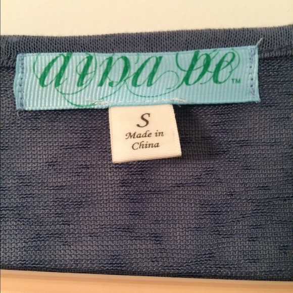 Cute Blue Francesca's Shirt - Picture 3 of 3