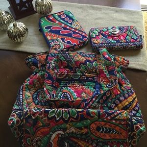 Vera Bradley purse, wallet & reader case
