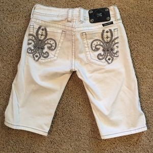 Miss Me Bermuda Shorts