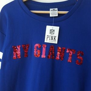 🏈NY GIANTS TOP By PINK