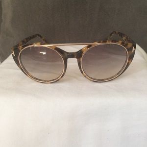 Authentic Tom Ford: Joan, Havana Violet Sunglasses